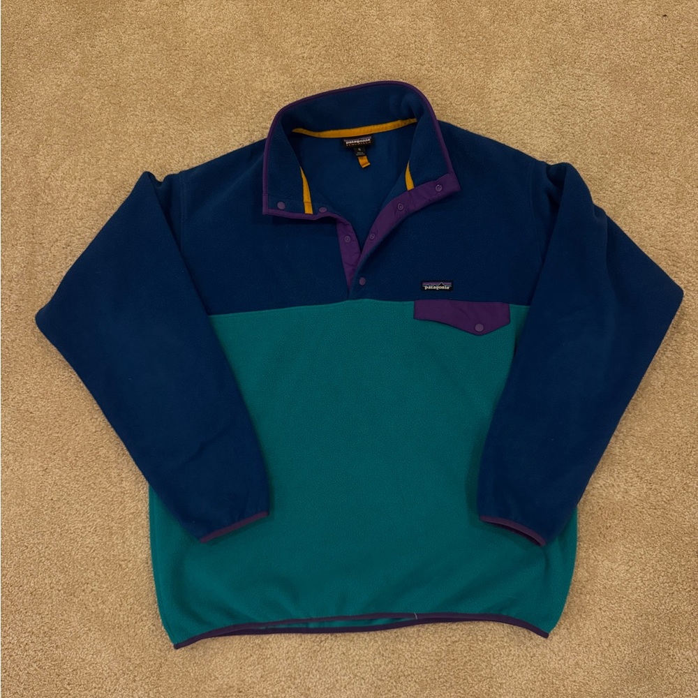 Patagonia Synchilla Colorblock Fleece Pullover DL